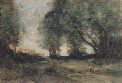 Landschaft von Jean Baptiste Camille Corot